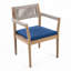 Chaises de salle à manger d'extérieur en bois d'acacia-1949693314