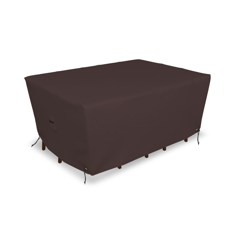 Outdoor Cover, 58.4cm H x 274.3cm W x 208.3cm D, Coffee