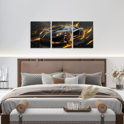 3 Piece Wrapped Canvas Print