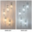 Luminaire suspendu cylindrique à 5 lumières à intensité variable avec accents de cristal-2094169923-2121709320