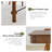 78.74'' Farmhouse Dining Table With Drawer-547040973