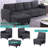 Kentrell Modular Sofa With Ottoman-1661085676-1646058046
