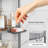 Corner Shower Caddy Standing - Silver - 4-Tier Rustproof Metal Shower Organizer With Soap Holder, Floor-Standing Corner Shelf Rack With Adjustable Feet & 2 Hooks For Bathroom Storage