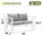 Outdoor Aluminum Loveseat-1355288711-1355288730