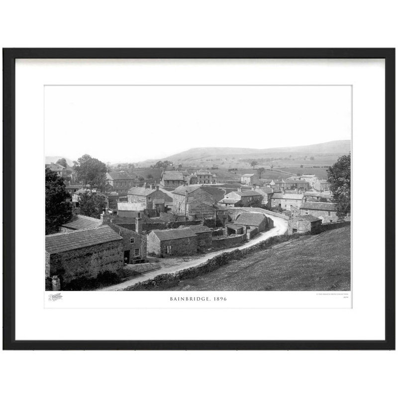 Manchester, St Ann's Square C1876 by Francis Frith - Single Picture Frame Print, 28cm H x 36cm W x 2.3cm D