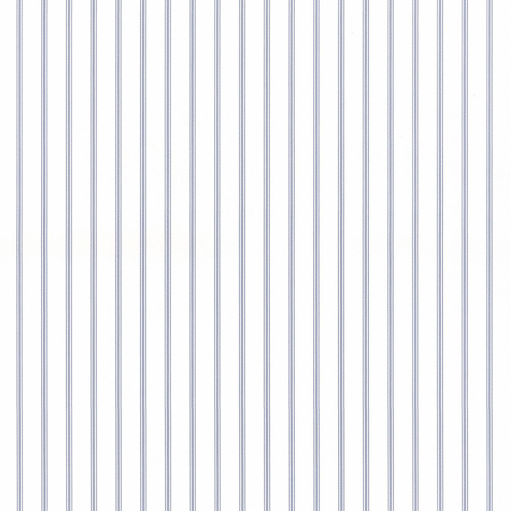 Simply Stripes II 33' x 20.5" Ticking Stripe Wallpaper Norwall Wallcoverings Inc 