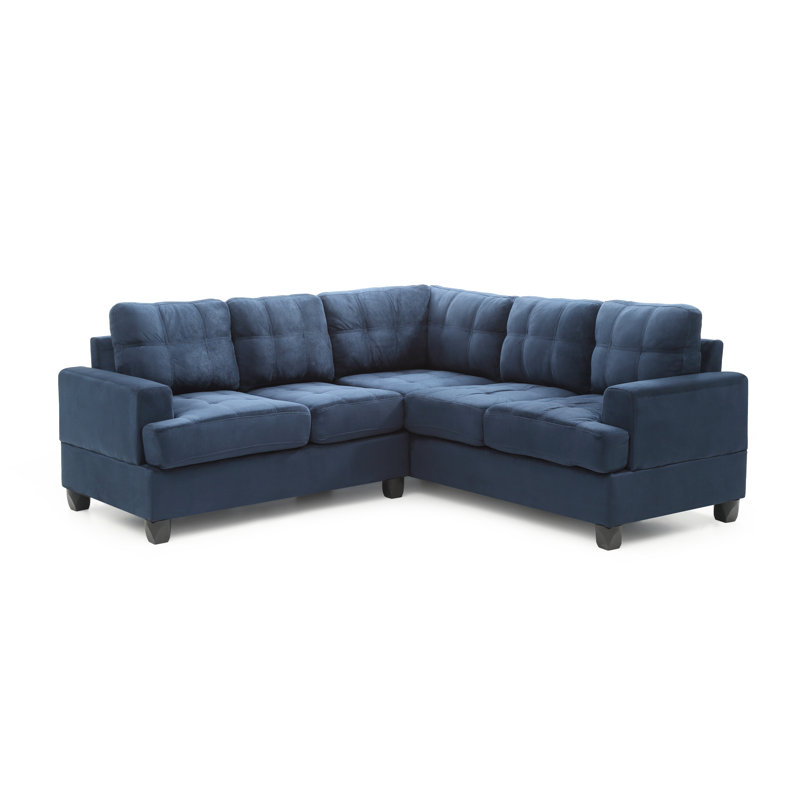 Sandridge Sectional, Navy Blue