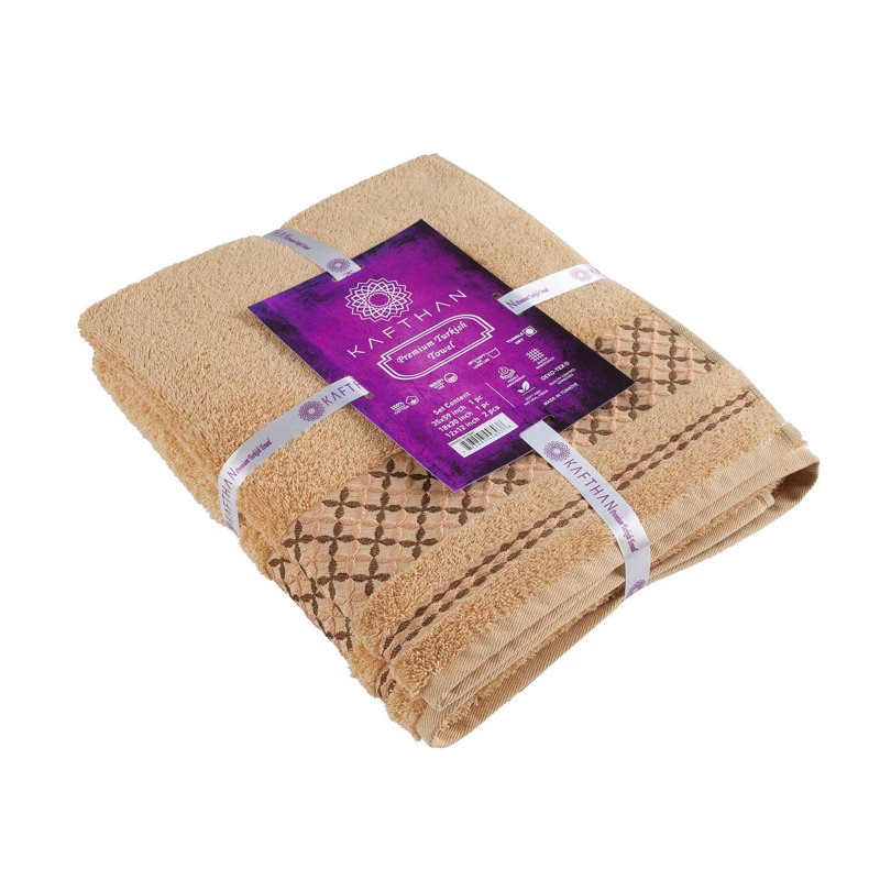 Serviettes de bain KAFTHAN, Beige