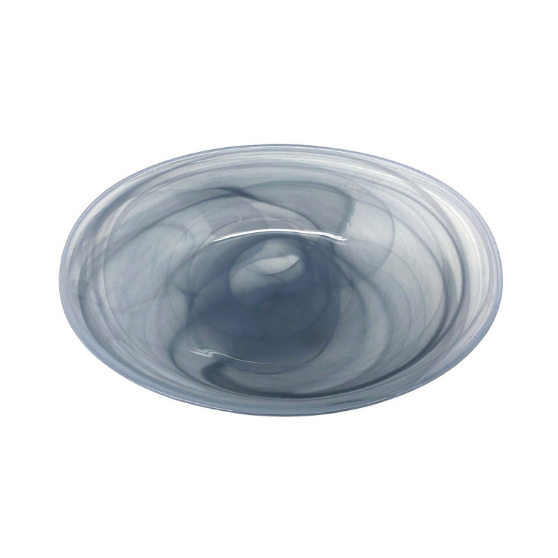 Alabaster Glass Salad Bowl