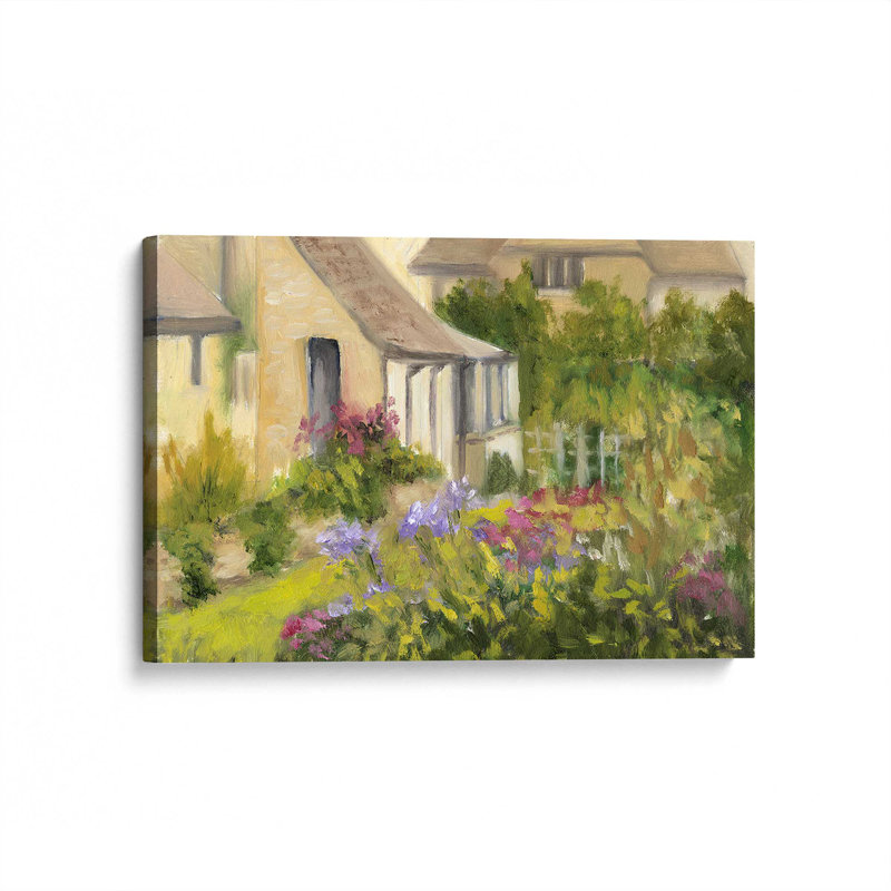 Jardin doré, Stretched Canvas, H 12 po x l 18 po, Toile tendue
