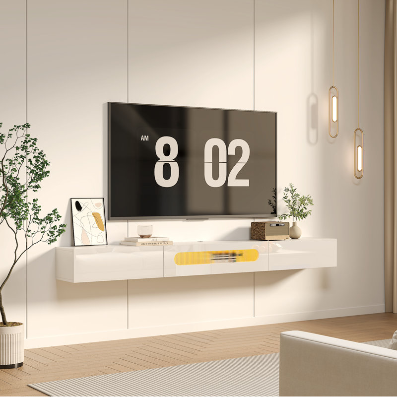 TV Stand for TVs up to 85", White