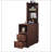 End Table with Drawers, Corner Table with Open Shelves, Tall Side Table for Bedroom and Corner(Expect Arrival Date 2025/4/16)