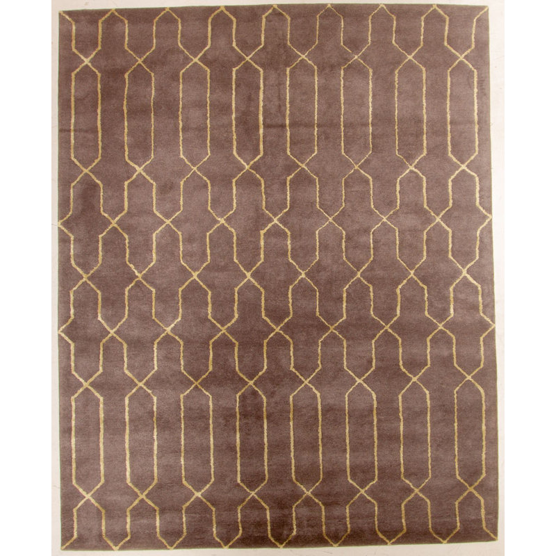 Rectangle Rectangle 8' X 10' Area Rug with Non-Slip Backing