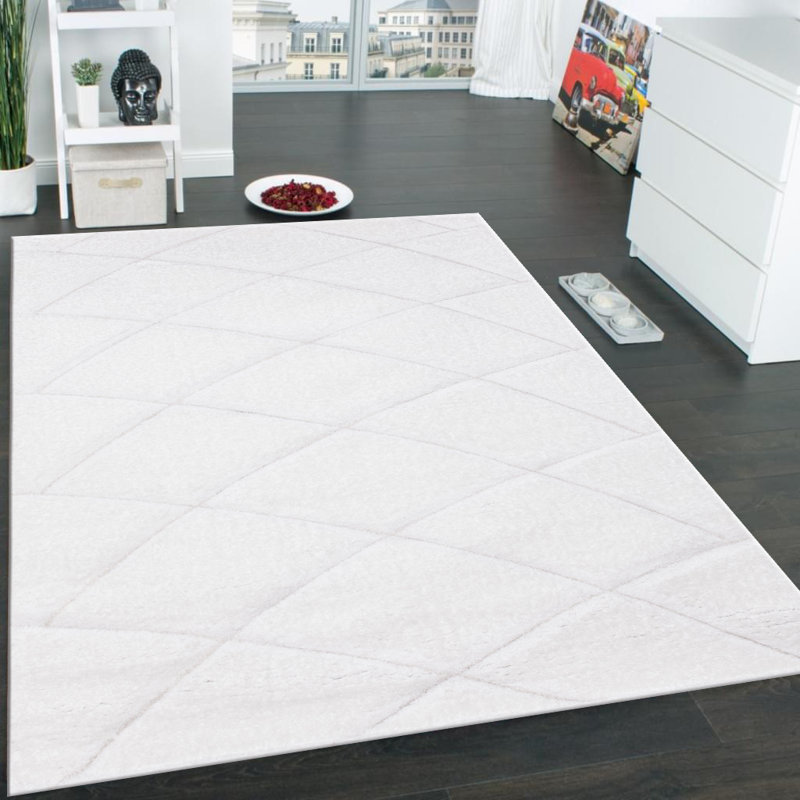 Stiller Geometric Indoor Rug, Rectangle 5' x 8'