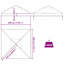 VidaXL Transparent PVC Awning-125169236