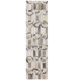 Cowhide Area Rug in Gray