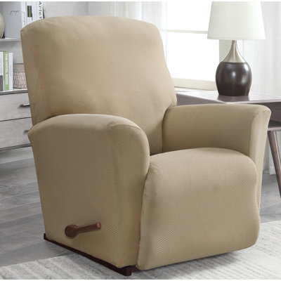 Polyester Box Cushion Recliner Slipcover