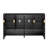 Sideboard With 4-doors, Storage Shelves And Hooks-6373250