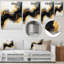 Or et marbre noir Essence IV - décoration murale en marbre-1962108092