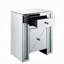 Table d'appoint ACME Nysa, faux cristaux