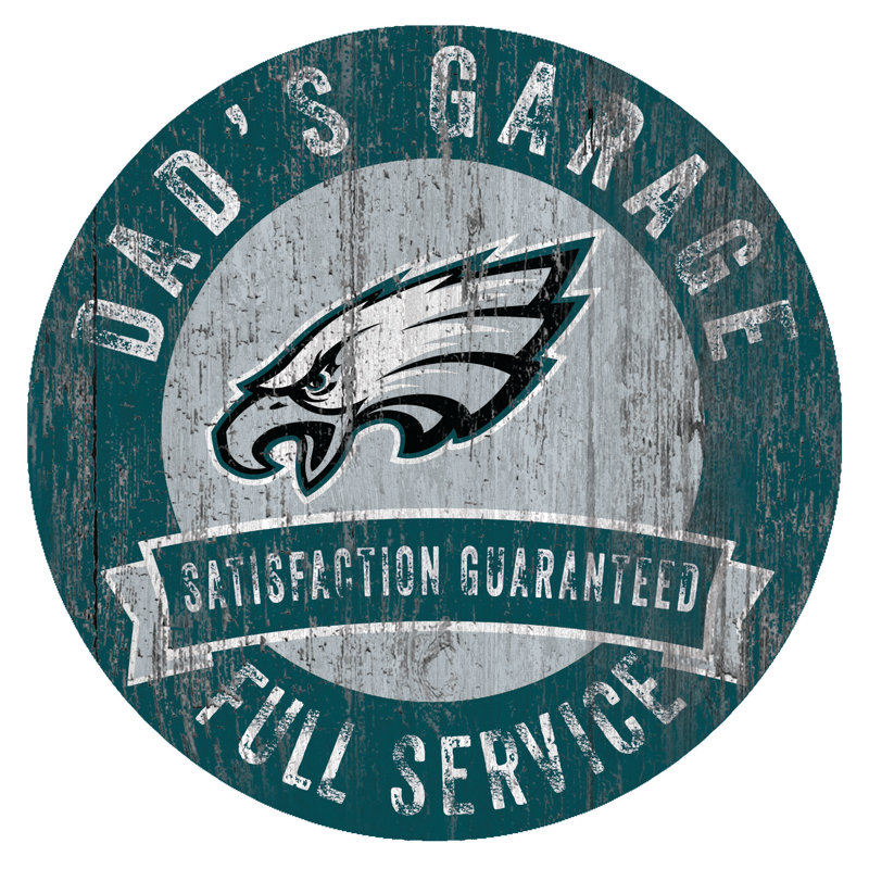 Décoration murale NFL Dad's Garage, Eagles de Philadelphie