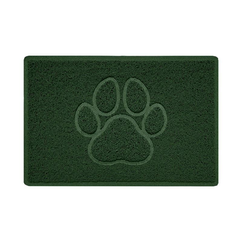 Non-Slip No Pattern Doormat, Blue, 40cm W x 60cm L