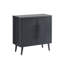 Buffet décoratif gris anthracite