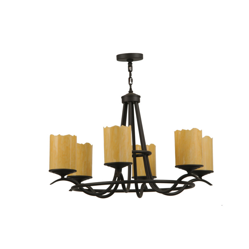Abrielle 6 - Light Chandelier