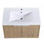 Ensemble de meuble-lavabo mural simple 30 po