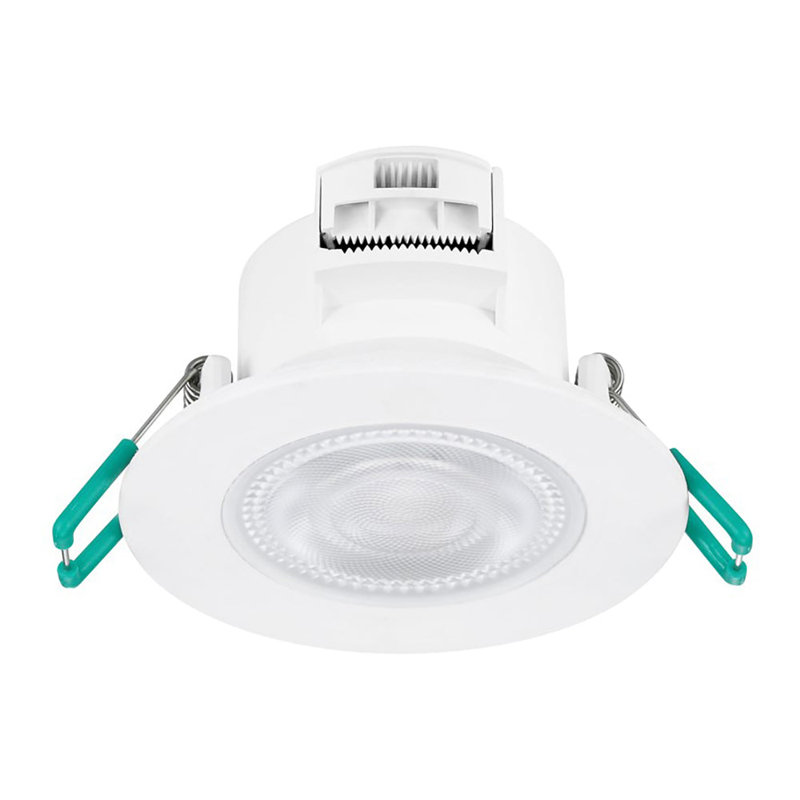 Sylvania SylSpot LED Recessed Spotlight IP65/20 White - Pack of 3, 4.8 W, 500 Lumens