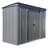 Classic Steel Storage Shed, 8X4, Charcoal-67124301