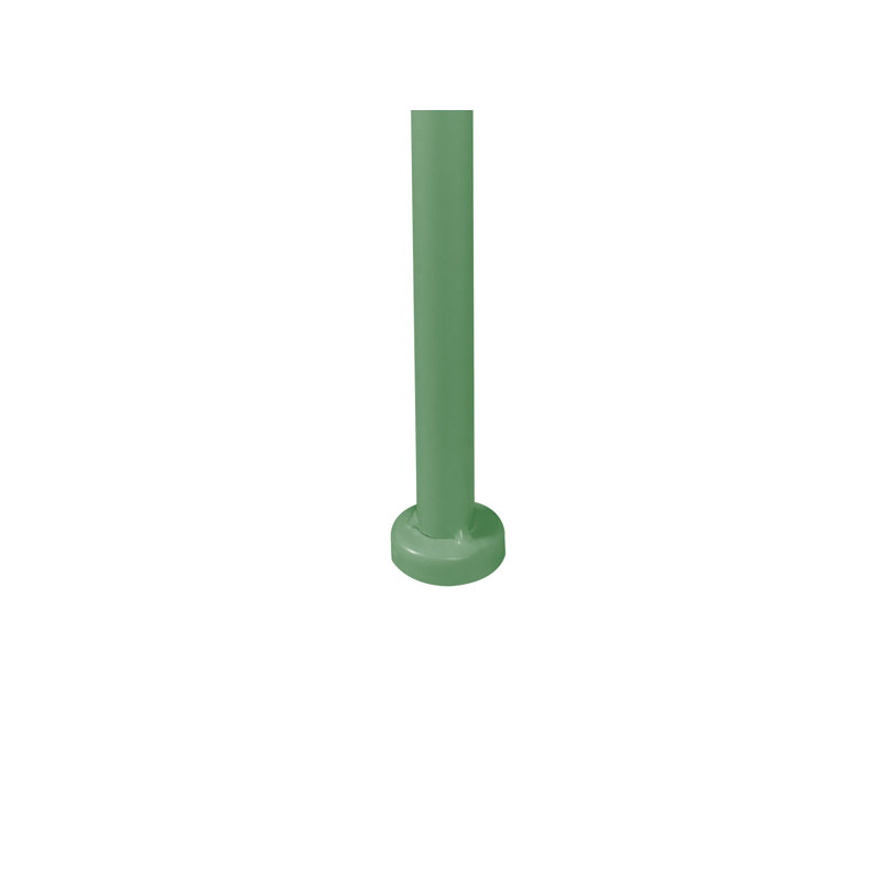 Iron Outdoor Bench, Green