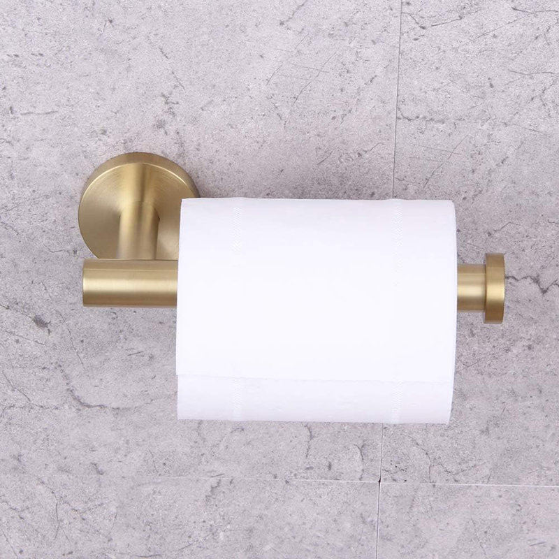 3 - Piece Bathroom Hardware Set, Gold
