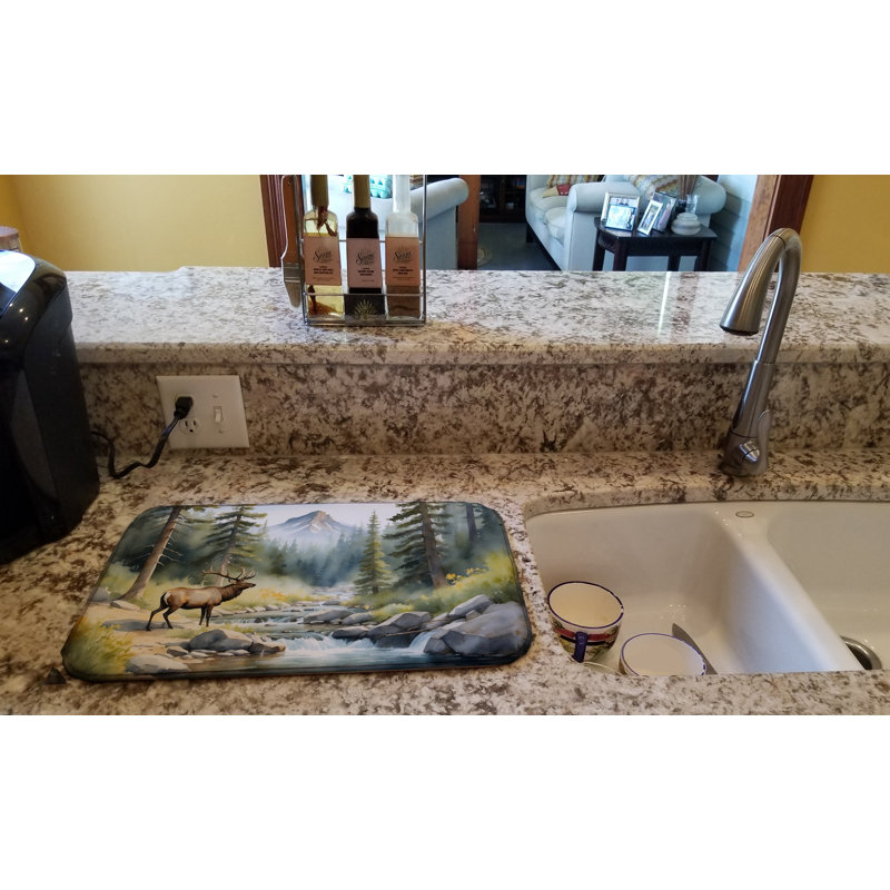 Tapis de séchage Mountain Stream