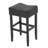 Upholstered Faux Leather Counter Stool with Solid Wood Frame-100566292-15849845