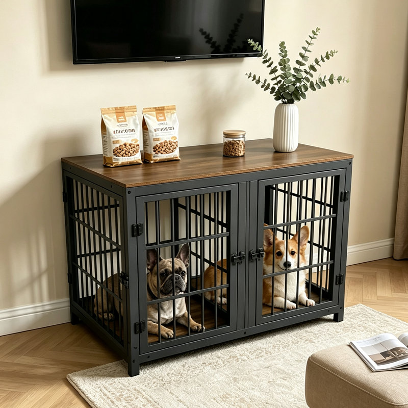 Cage pour chien 4 portes Dultach