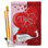 Double Sided 40 in. H x 28 in. W Polyester Valentine's Day Flag set