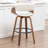 Devlin Upholstered Swivel Mid-Century Stool-1675958821-1675958822