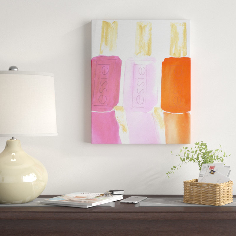 « essie », reproduction d’art sur toile, H 20 po x l 16 po x P 1,5 po