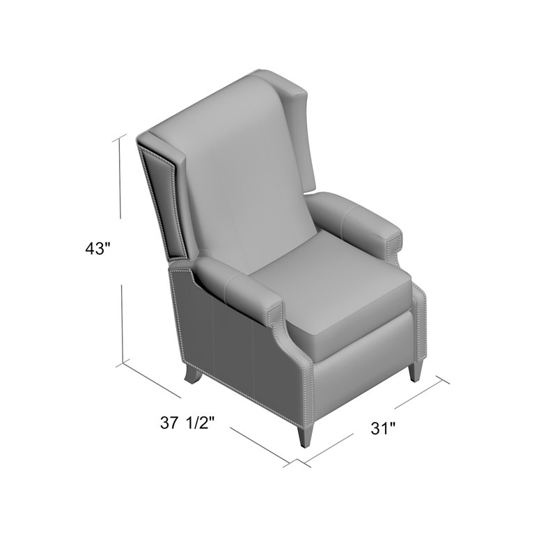 Newberry Recliner, Creme Brulee, 1183 Dove, Power