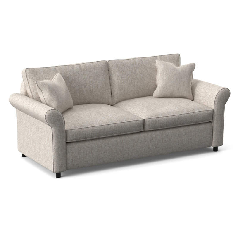 Northfield Sofa, Snow Crypton Performance; 0884-91