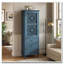 Armoire de rangement de style campagnard de 63 pouces avec porte sculptée-237288581