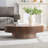 Oval Handcraft Drum Coffee Table-1921297792