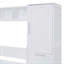 Lit escamotable double avec placard et tiroirs
