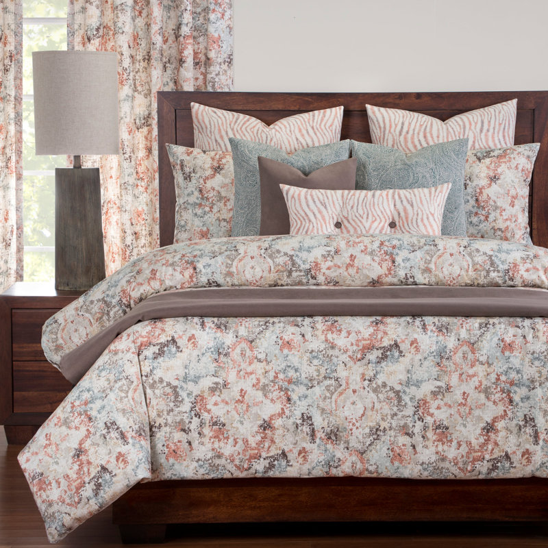 Ensemble de housse de couette de luxe applaloosa, Housse de couette double + 2 coussins décoratifs