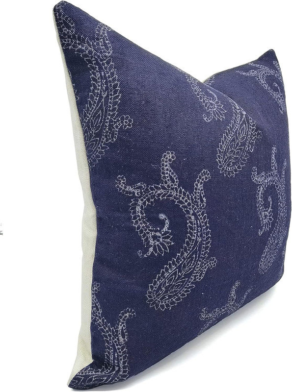 Linen Square Pillow Cover, 22" x 22"