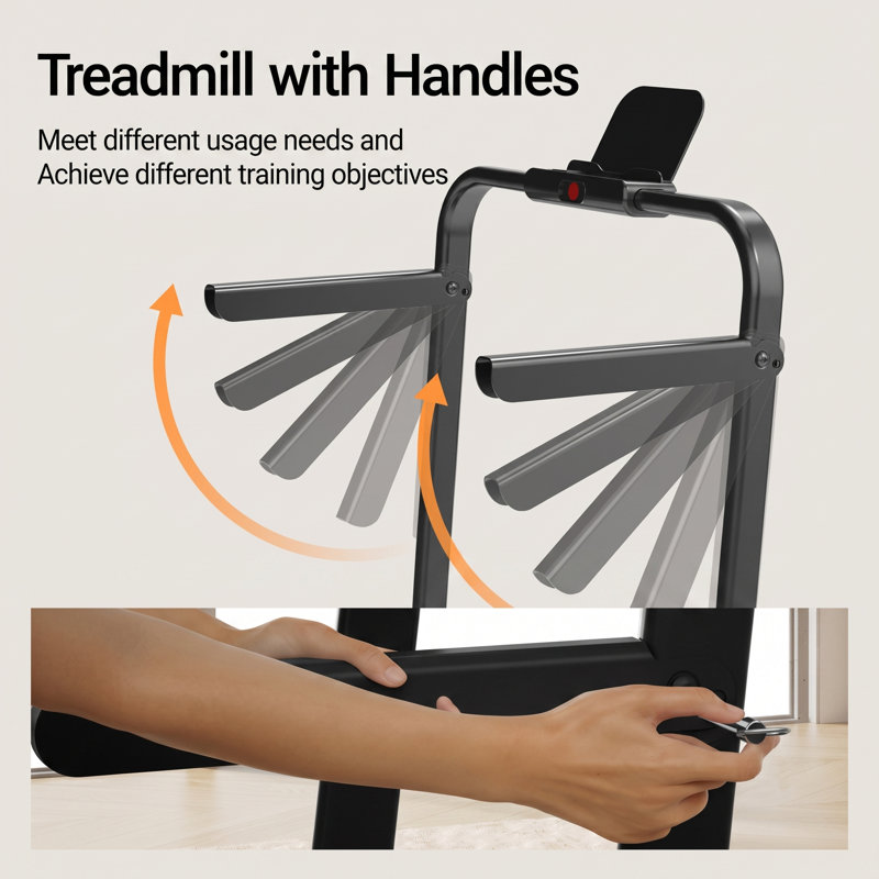 UMAY FITNESS Walking Pad with 16% Incline, Under Desk Treadmill 2.5 HP, Foldable Walking Treadmill for Home Office, 330 lbs Capacity, LED Display & Remote