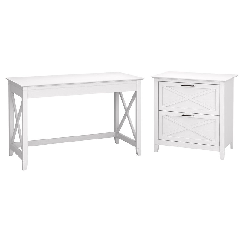 Ozro Writing Desk, Pure White Oak