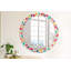 Huldar Glass Flat Wall Mirror