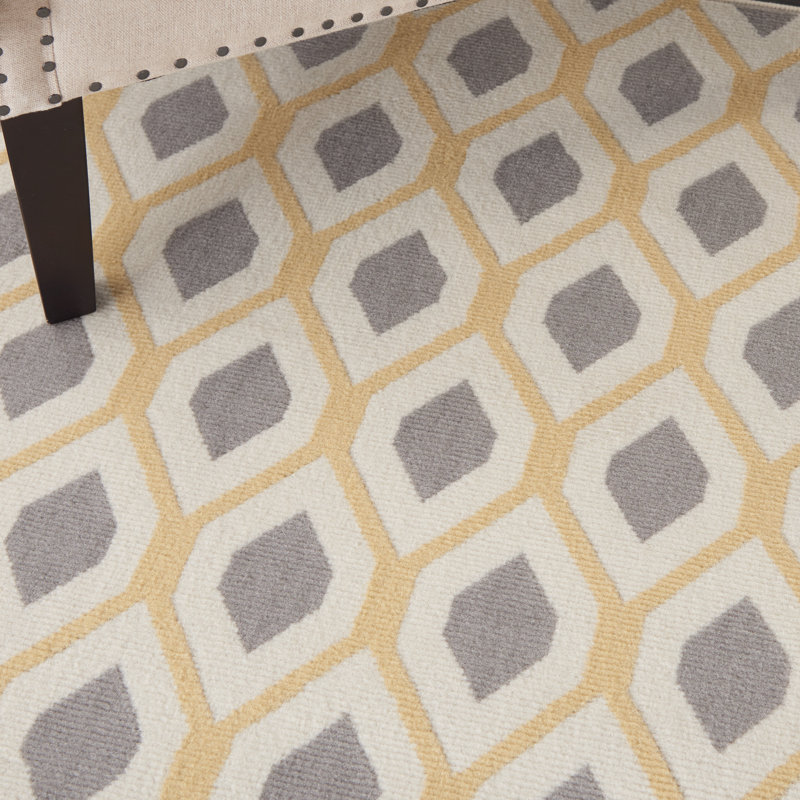 Horley Geometric Indoor Rug, Rectangle 5'3" x 7'3"